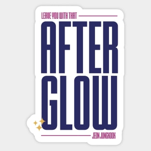 Jungkook Seven Afterglow Sticker